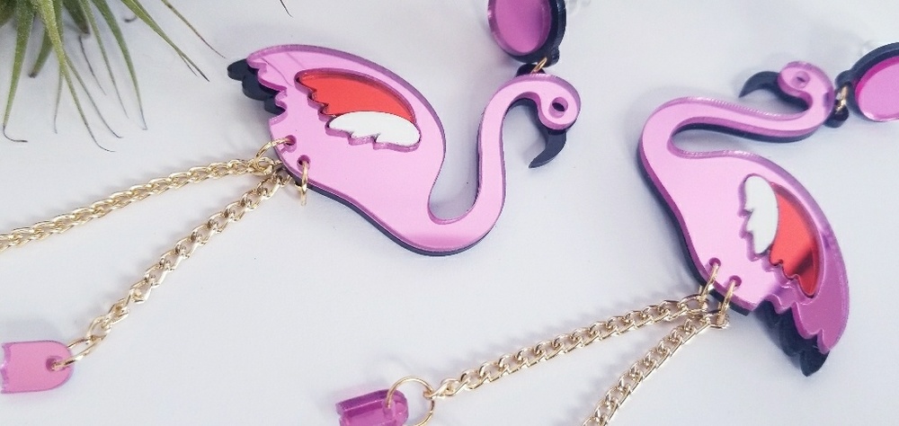 acrylic earrings